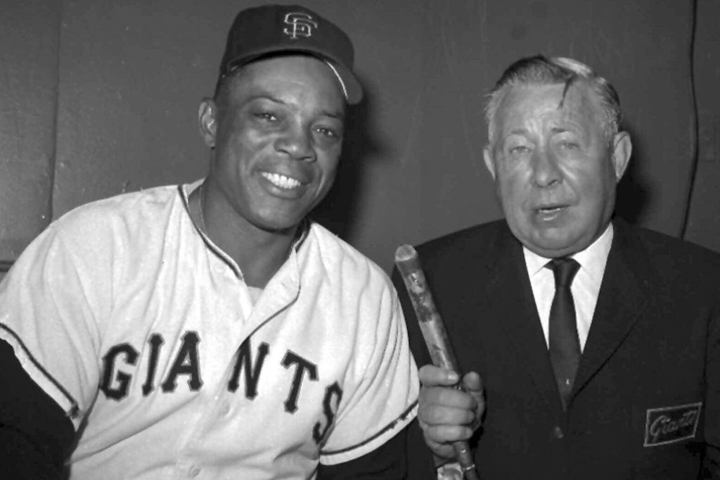 Willie Mays, the
legend