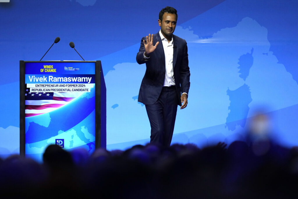 Cautious praise of
Vivek Ramaswamy