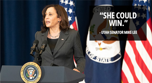 She Could Win
- Utah Senator Mike Lee