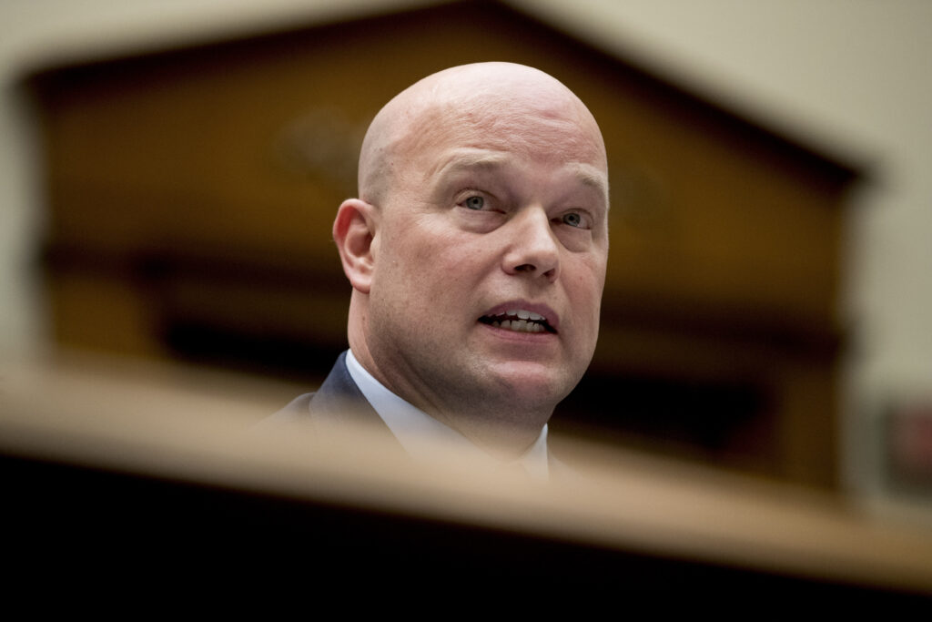 NATO nominee Whitaker
also faces confirmation hurdles