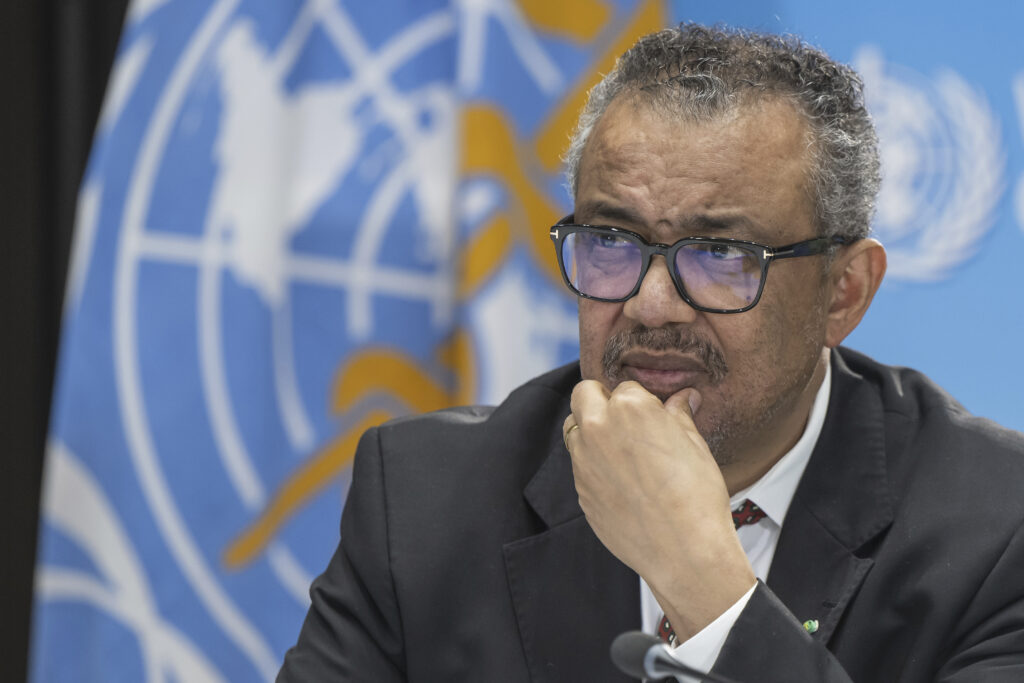 The World Health
Organization begs China to stop being China
