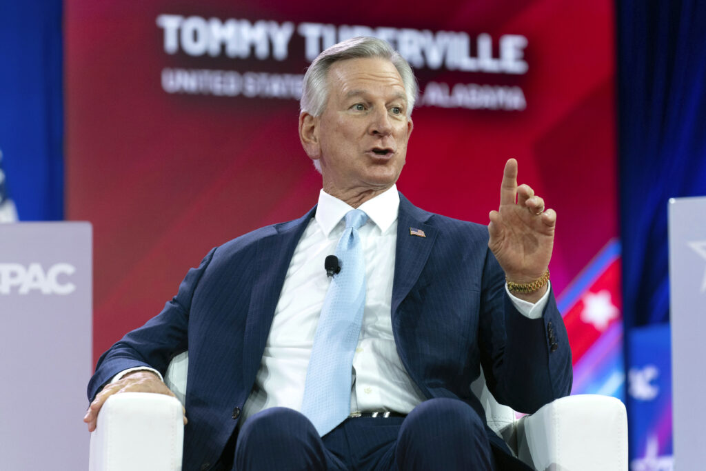 Tuberville is the
Senate champion needed to protect female sports