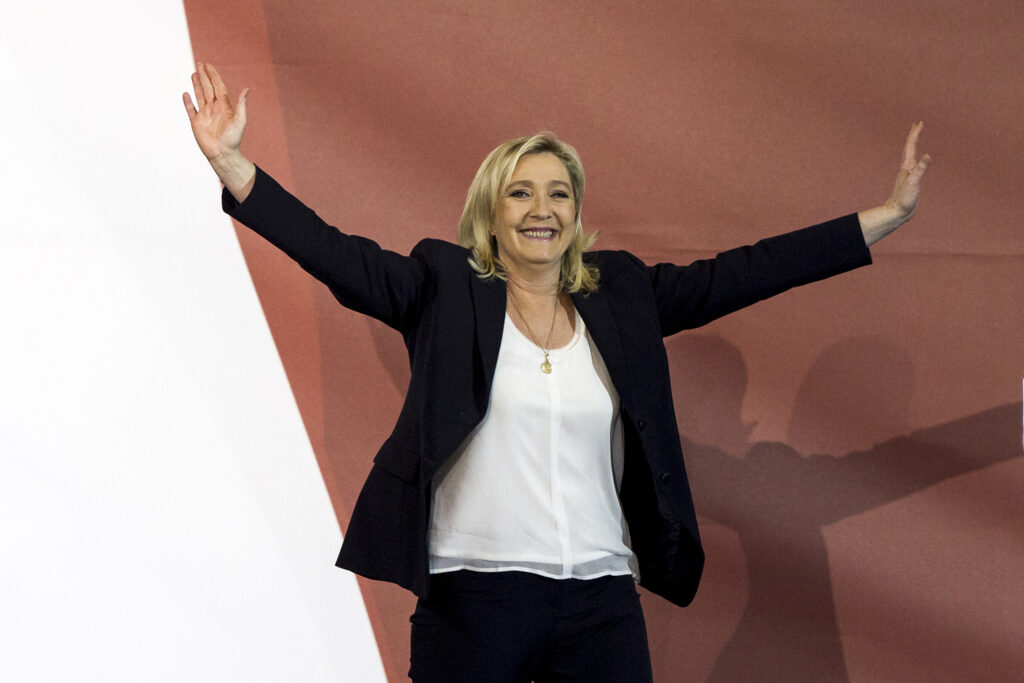 France did to Le Pen
what Democrats tried to do to Trump