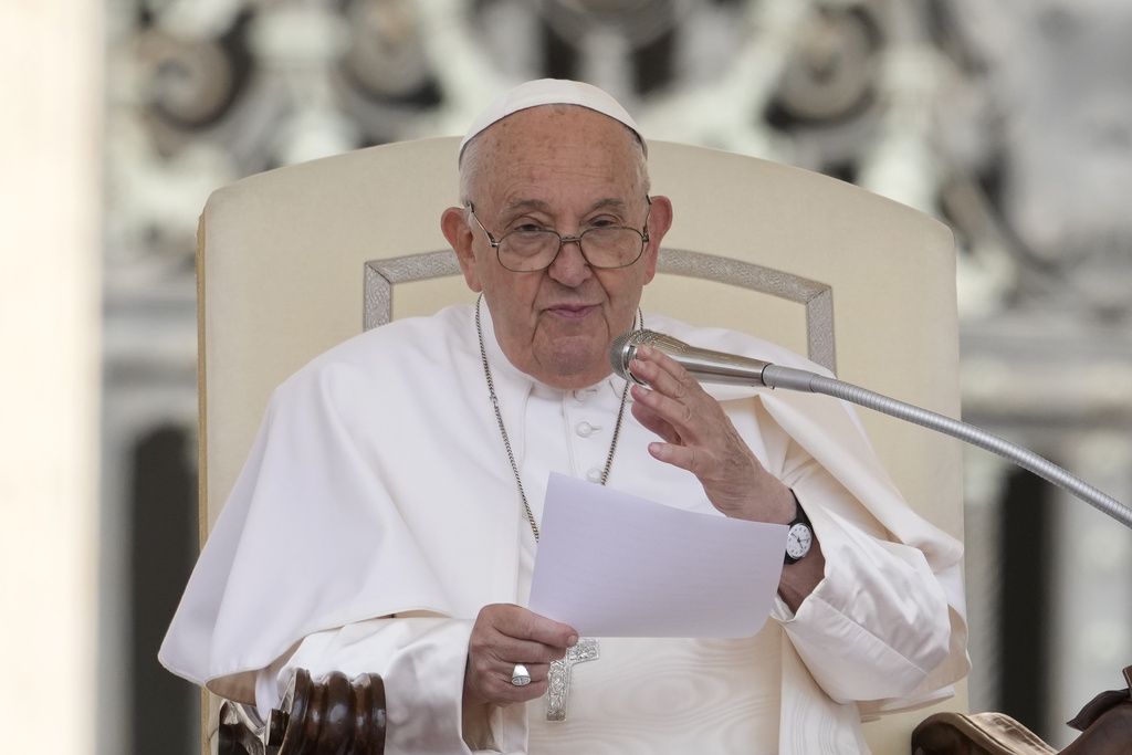 Pope Francis failed
John Paul II’s moral test on Ukraine