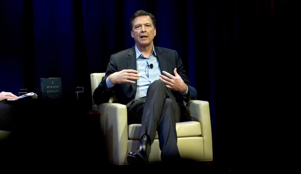 James Comey puts
fidelity to profits before fidelity to FBI and country