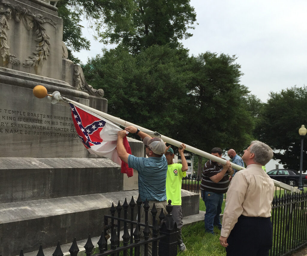 Offense is not a valid
legal argument with monuments