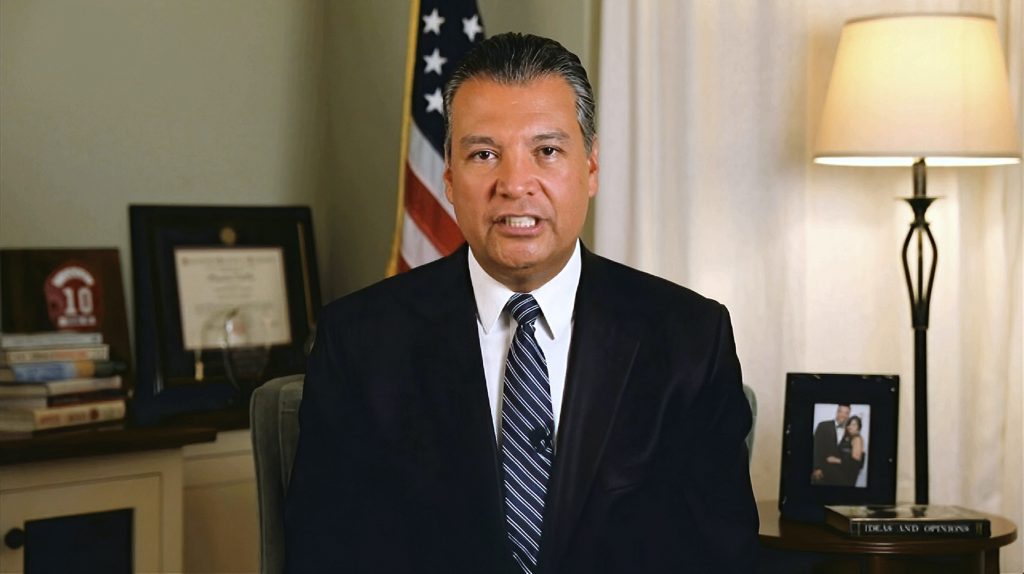 No one is above the
law, except Alex Padilla?
