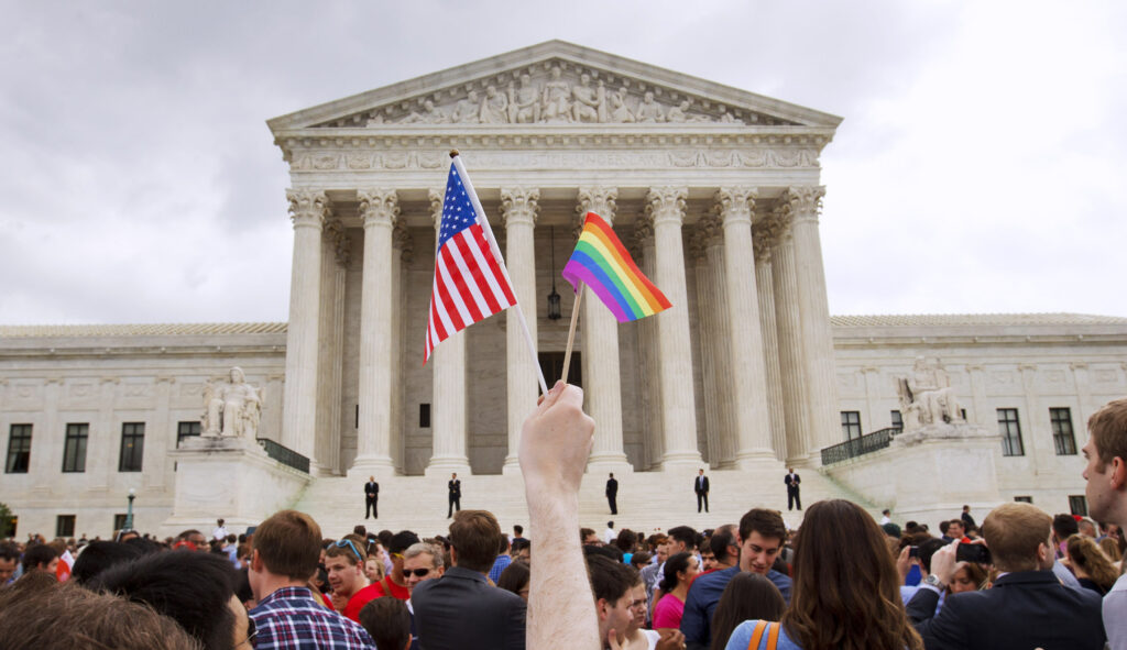 Trump’s view on
marriage equality is a political winner