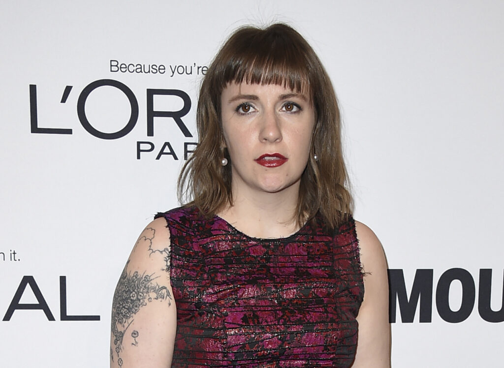 Lena Dunham turns on
the feminist ‘good guy’