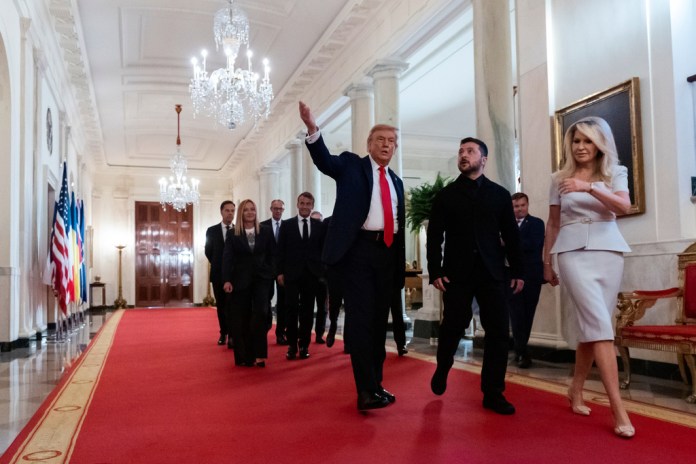 Five Ukraine things
the Europeans are asking of Trump