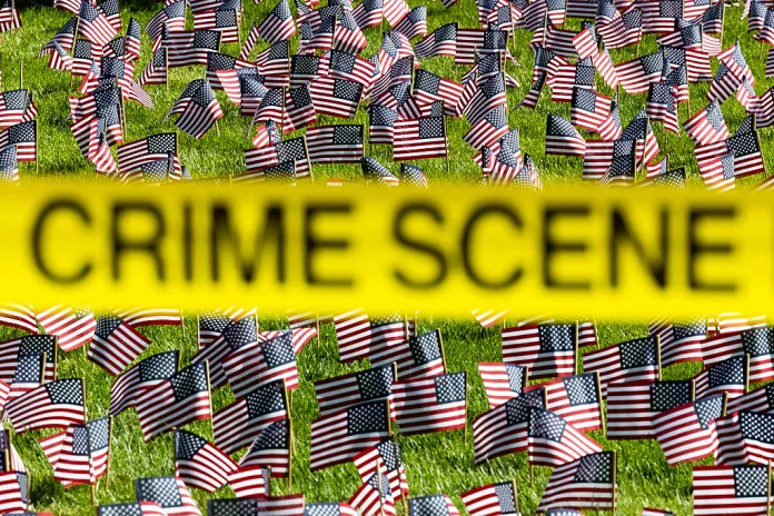 Republicans welcome
law enforcement, Democrats champion crime 