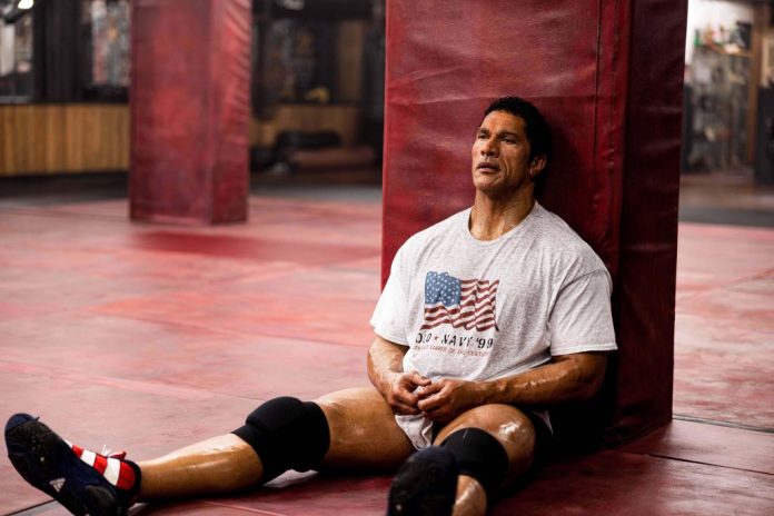 The Smashing Machine
shatters the Rock’s indestructible image