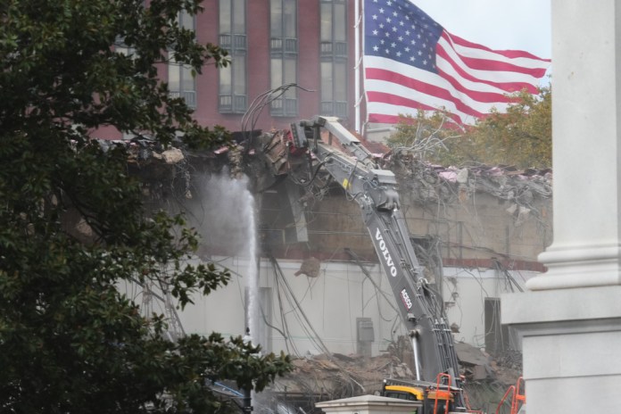 Introducing White
House ballroom construction derangement syndrome