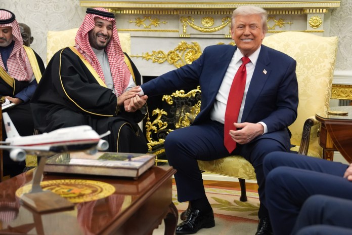 Trump rightly fetes
Mohammed bin Salman at White House