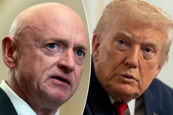 Does Mark Kelly ever
stop lying about Trump?