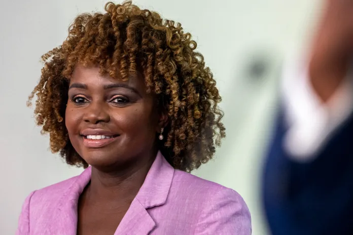 Karine Jean-Pierre was
no Jackie Robinson