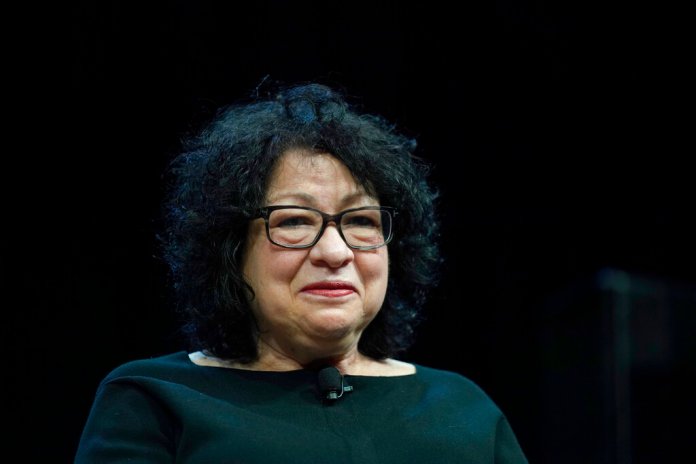 Sotomayor’s
bad-faith warning on presidential power