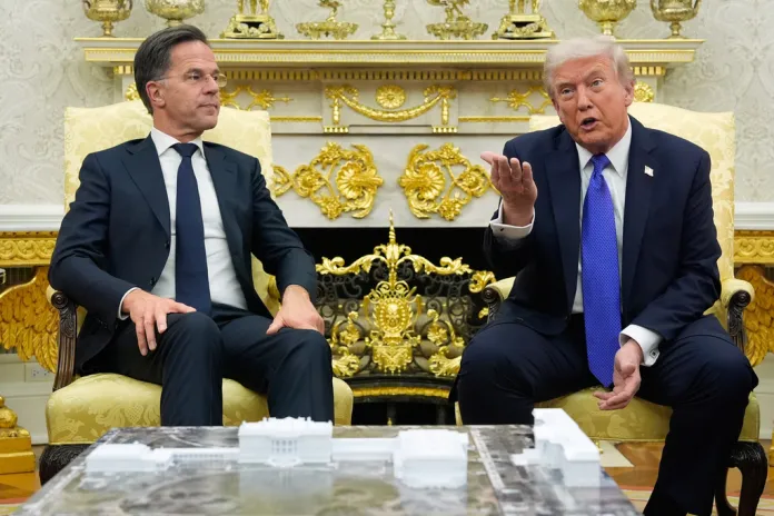 Mark Rutte endangers
NATO’s future